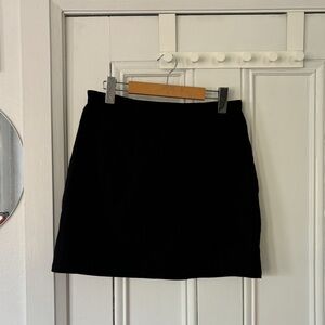 Large Slit Mini Skirt